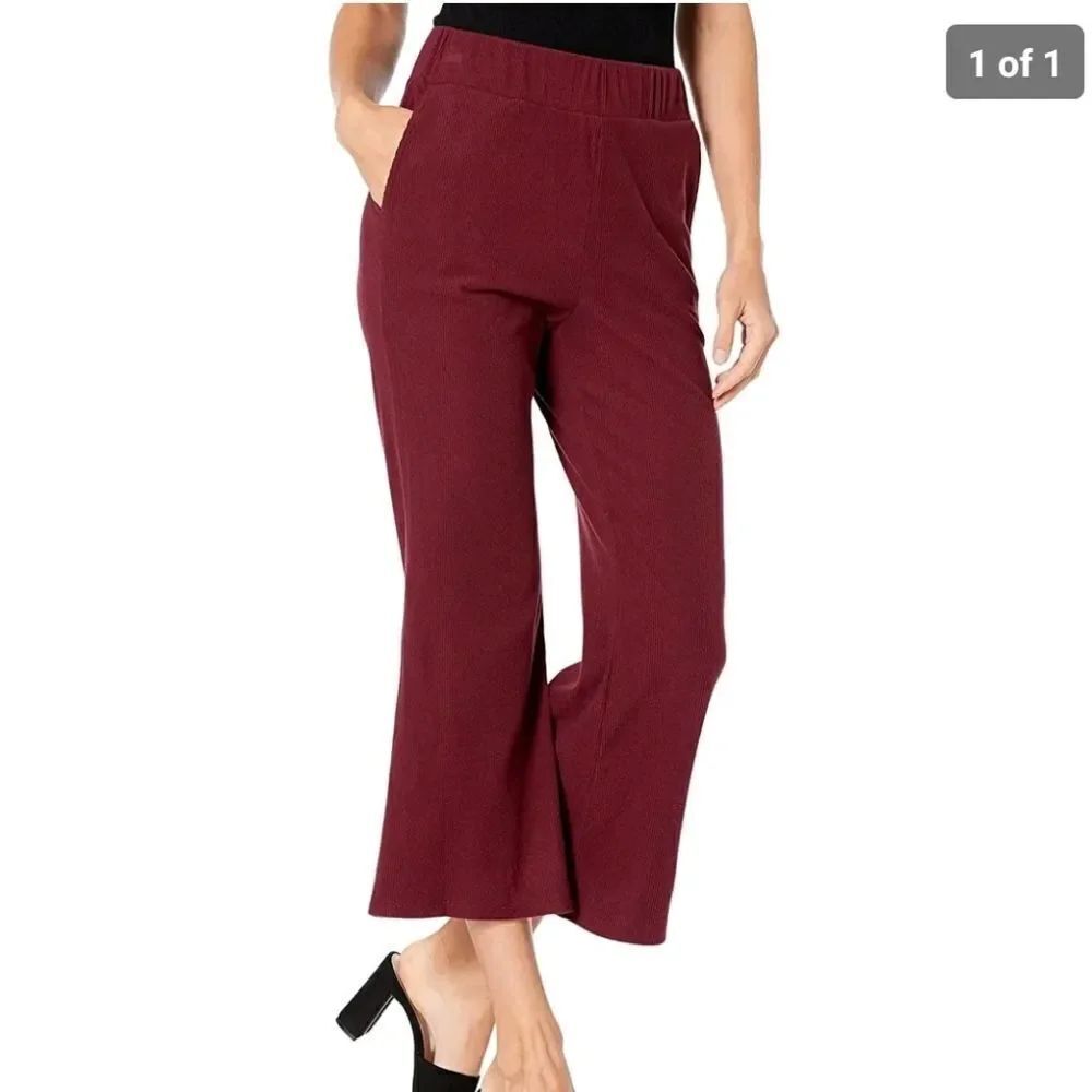 Michael Michael Kors Ribbed Kick Flare Pants sz XXS